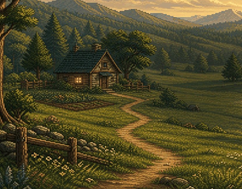House in the meadow